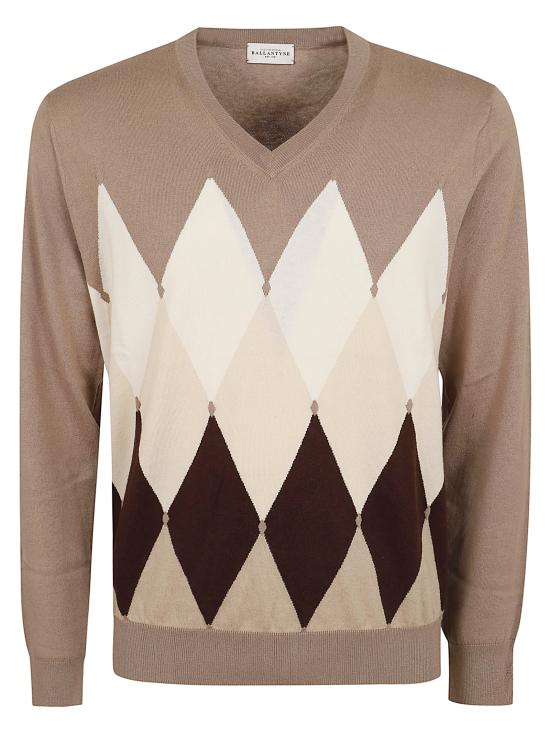 26SS 발렌타인 스웨터 B2P001 14CA8 94026 BROWN