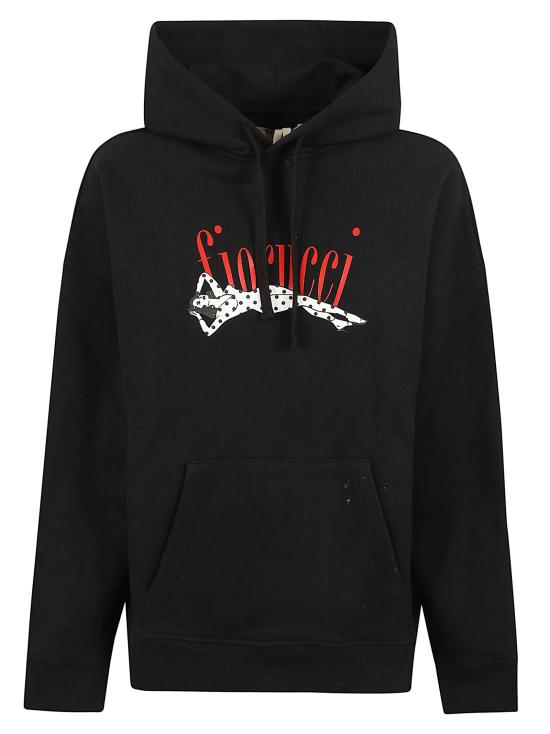 26SS 피오루찌 후드 티셔츠 W26SSSHO002CJ05 BK02 BLACK