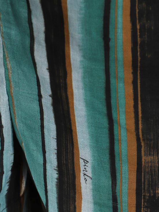 26SS 핑코 스트레이트 팬츠 106991 A3CH SD3 MULT VERDE NERO - PINKO