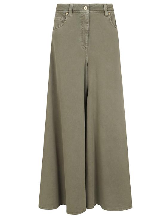 26SS 브루넬로 쿠치넬리 스트레이트 팬츠 MH137P4073 C4402 MILITARE