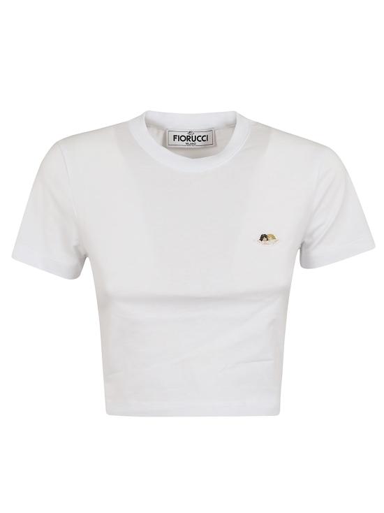 26SS 피오루찌 반팔 티셔츠 W02FPTSH094CJ03 WH01 WHITE