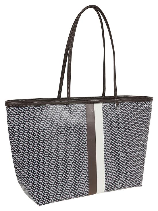 26SS 토리버치 토트백 178726 THERACER 400 BLUE PRINTED - TORY BURCH