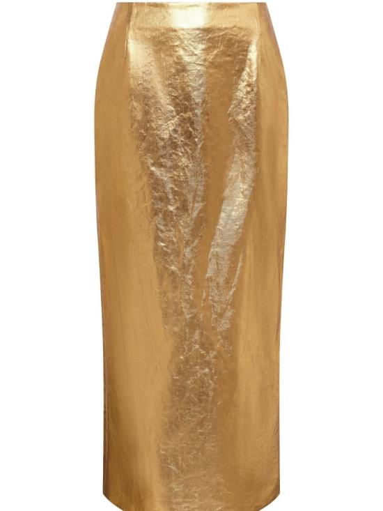 26SS 가브리엘라허스트 롱 스커트 2263708GLD Gold