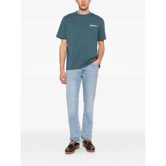 26SS 바버 탑 MTS1566 BU18 BLUE - BARBOUR