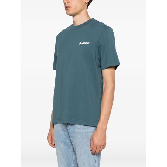 26SS 바버 탑 MTS1566 BU18 BLUE - BARBOUR