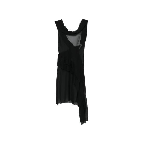 26SS 기마구아스 미디 원피스 BOAMINIDRESS BLACK