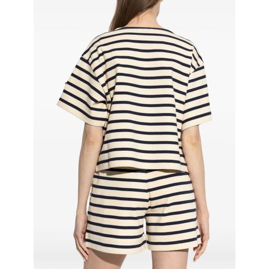 26SS 몽클레어 반팔 티셔츠 89BEB 8C000 50 F07 NEUTRALS BLUE - MONCLER