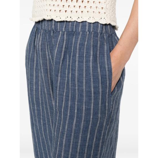 26SS JC 소피 스트레이트 팬츠 L3135 LECCE BLUES BLUE WHITE - JC SOPHIE