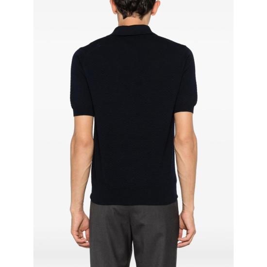 26SS 라 필러리아 폴로 티셔츠 57195 18065 598 BLUE - LA FILERIA