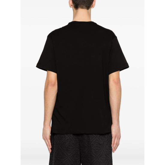 26SS 베르사체 반팔 티셔츠 80GAHE01 CJ00E 899 BLACK - VERSACE