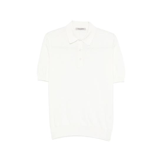 26SS 라 필러리아 폴로 티셔츠 57195 18065 005 WHITE