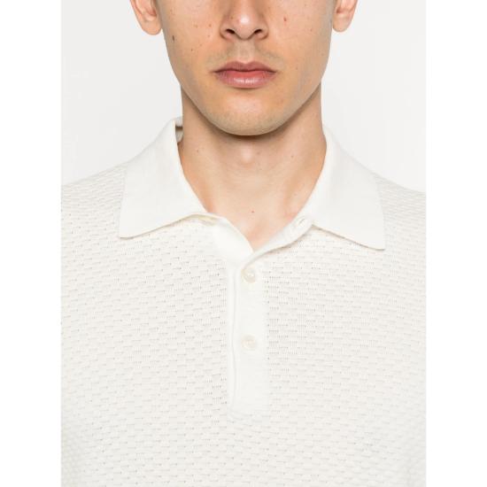 26SS 라 필러리아 폴로 티셔츠 57195 18065 005 WHITE - LA FILERIA