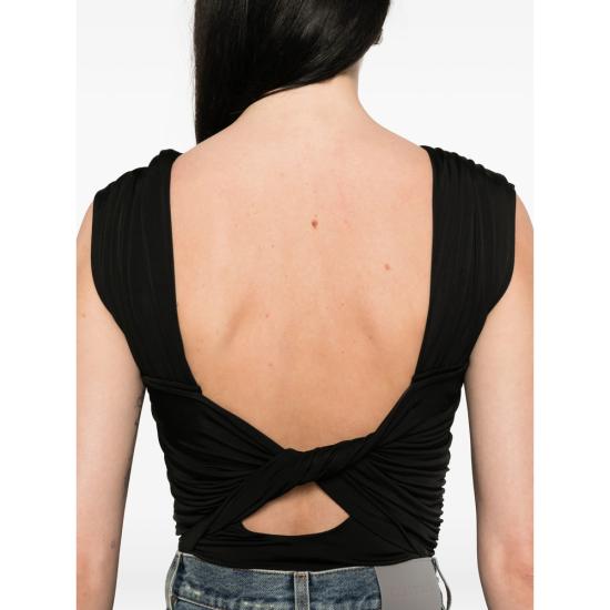 26SS 가니 블라우스 A1040351 099 BLACK - GANNI