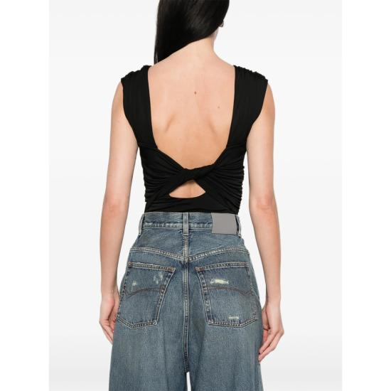 26SS 가니 블라우스 A1040351 099 BLACK - GANNI