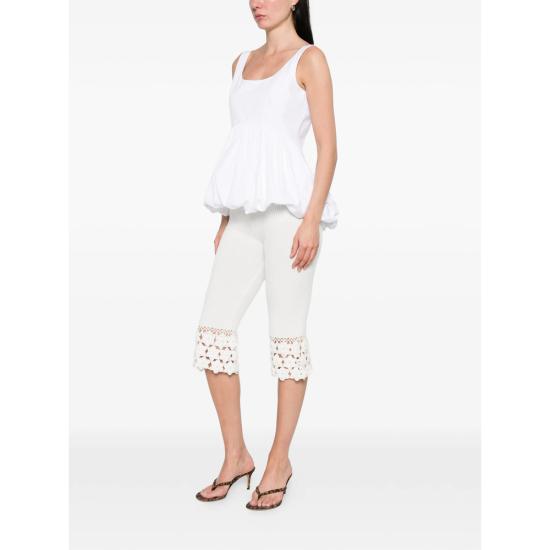 26SS 가니 크롭 팬츠 A1080122 135 WHITE - GANNI