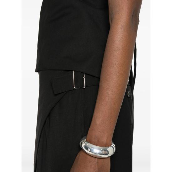 26SS La Piscine 스트레이트 팬츠 LS261WP009 TW024 999 BLACK - LA PISCINE