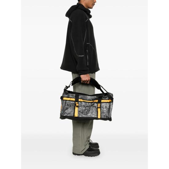 26SS 노스페이스 베이스 캠프 스몰 더플백 NF0A52STMV31 GREY YELLOW - NORTH FACE