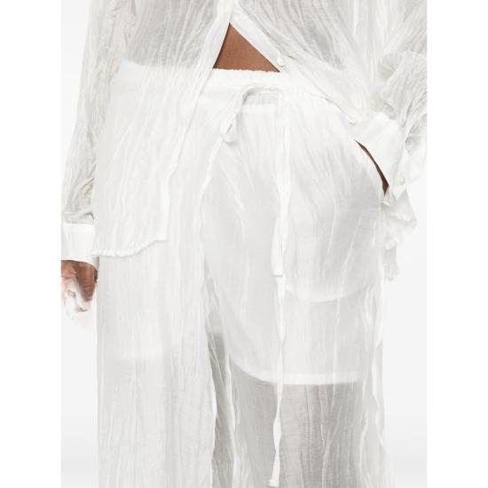 26SS 라 피신 스트레이트 팬츠 LS261WP006 RA006 001 WHITE - LA PISCINE