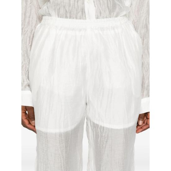 26SS 라 피신 스트레이트 팬츠 LS261WP006 RA006 001 WHITE - LA PISCINE