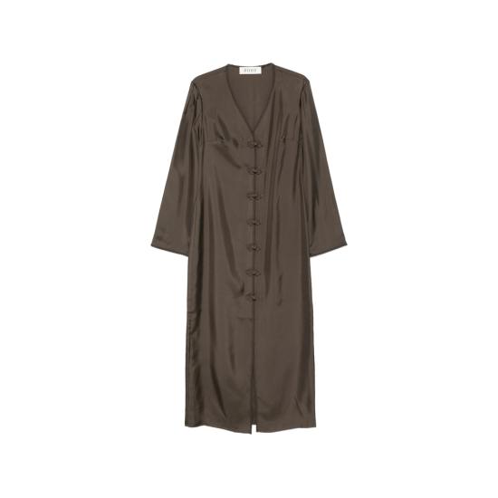 26SS 로에 롱 원피스 419 33 131 EARTH GREEN