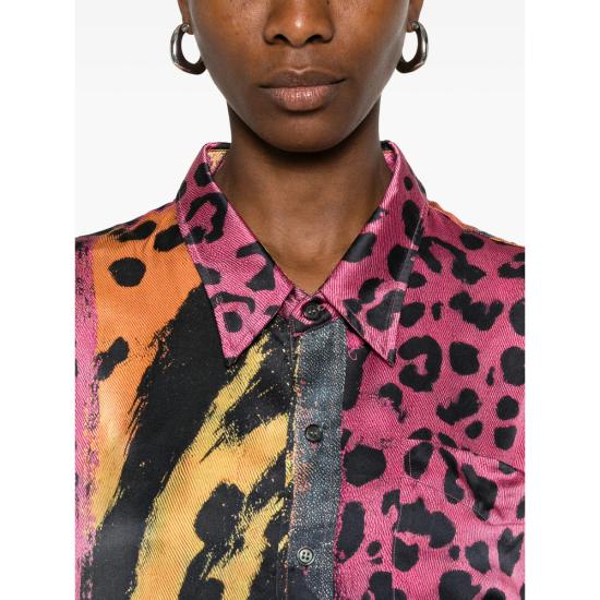 26SS 알13 셔츠 R13WR004 R755B PINOR PINK ORANGE - R13