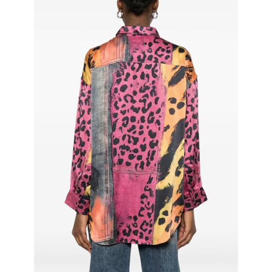 26SS 알13 셔츠 R13WR004 R755B PINOR PINK ORANGE - R13