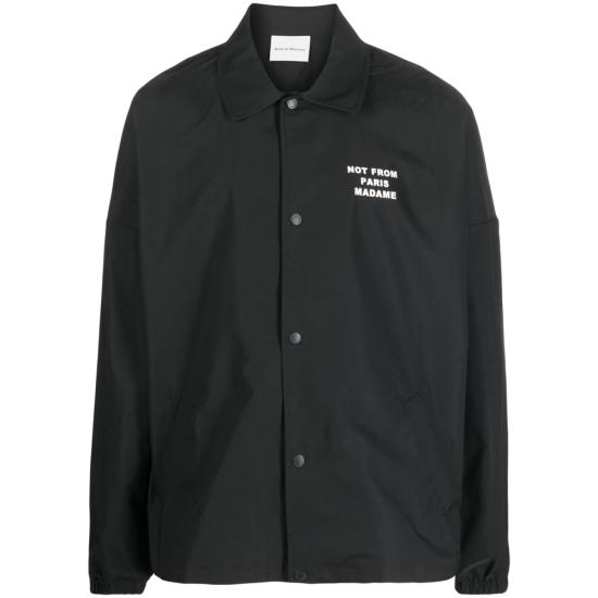 26SS 드롤드무슈 자켓 PERM JT183 PA014 BLACK