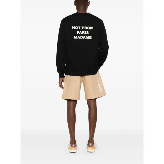 26SS 드롤드무슈 스웨터 PERM SW149 CO127 BLACK - DROLE DE MONSIEUR