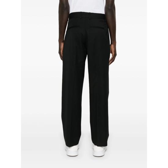 26SS 드롤드무슈 스트레이트 팬츠 PERM BP165 PL127 BLACK - DROLE DE MONSIEUR