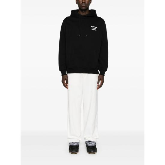 26SS 드롤드무슈 후드 티셔츠 PERM HO162 CO127 BLACK - DROLE DE MONSIEUR