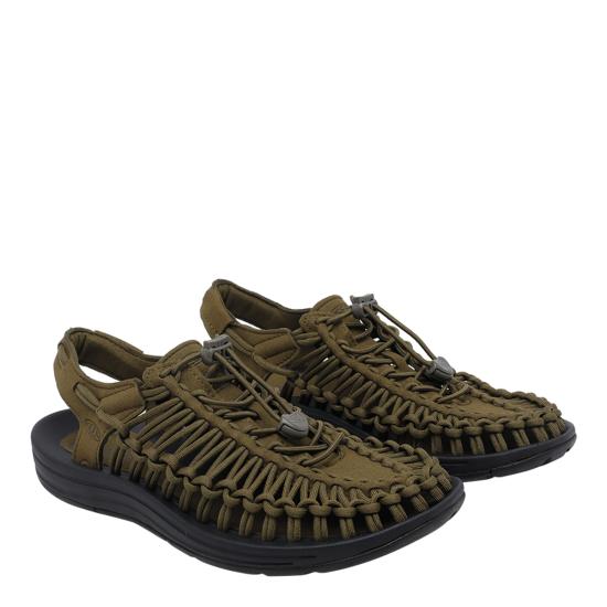 26SS 킨 스니커즈 1023381 DARK OLIVE BLACK Green - KEEN