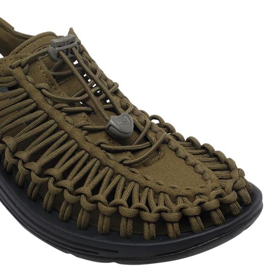 26SS 킨 스니커즈 1023381 DARK OLIVE BLACK Green - KEEN