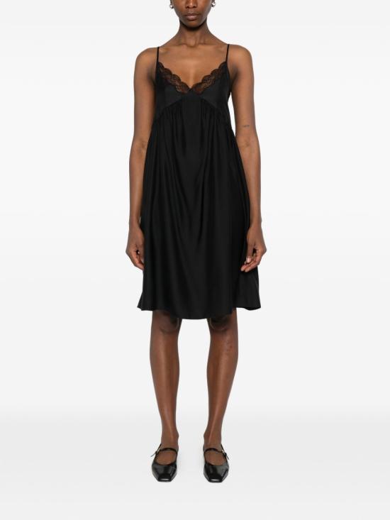 26SS 더로우 숏 원피스 10752W3960 BLK Black - THE ROW