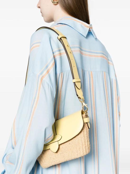 26SS 랄프 로렌 숄더백 431P10158004 NATURAL LEMON SORBET - RALPH LAUREN