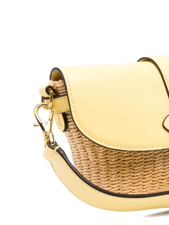 26SS 랄프 로렌 숄더백 431P10158004 NATURAL LEMON SORBET - RALPH LAUREN