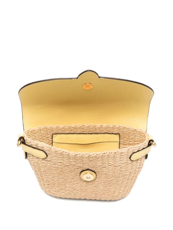 26SS 랄프 로렌 숄더백 431P10158004 NATURAL LEMON SORBET - RALPH LAUREN