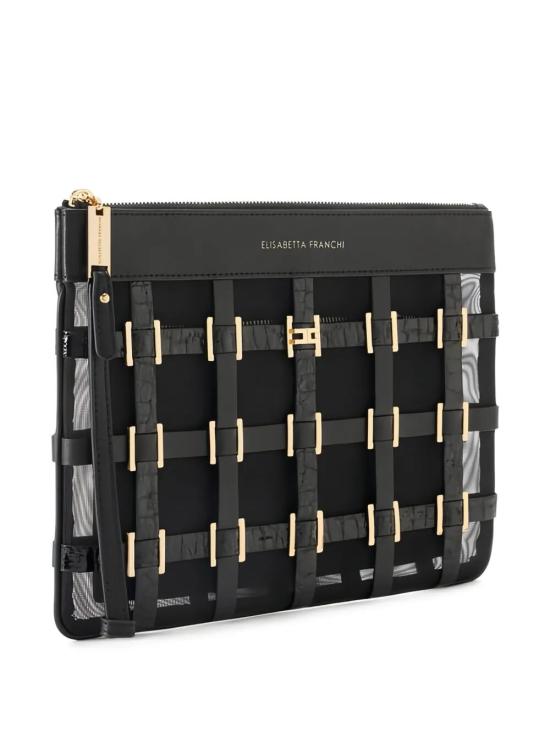 26SS 엘리자베타프랜치 클러치/파우치 BS03A62E2 110 BLACK - ELISABETTA FRANCHI