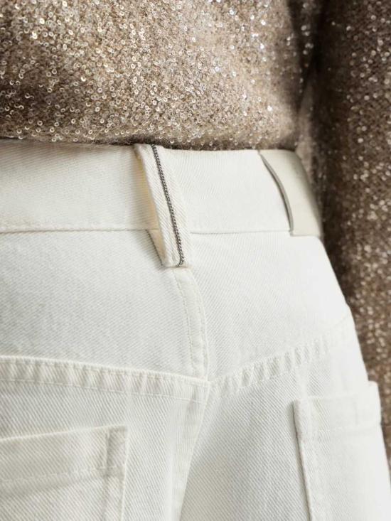 26SS 브루넬로 쿠치넬리 컨템포러리 루즈 데님 팬츠 M0H81P5568 C1101 - BRUNELLO CUCINELLI