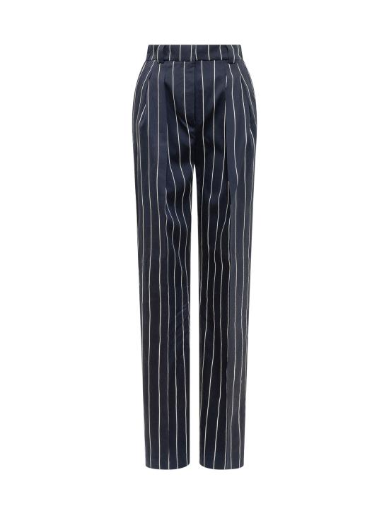 26SS MOM'S PANTS 스트레이트 팬츠 143 NAVY NAVY STRIPED