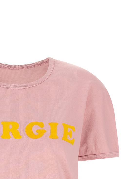 26SS MM6 메종마르지엘라 반팔 티셔츠 S62GD0212M20108224 Pink - MM6 MAISON MARGIELA