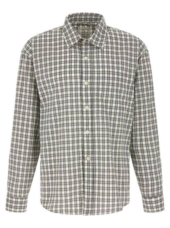 26SS 엠에프펜 긴팔 셔츠 M126011OFFWHITECHECK White Black