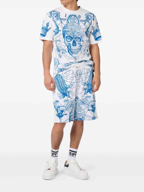  필립 플레인 의류 SAFCMJT2757PTE180N01OF Beige - PHILIPP PLEIN