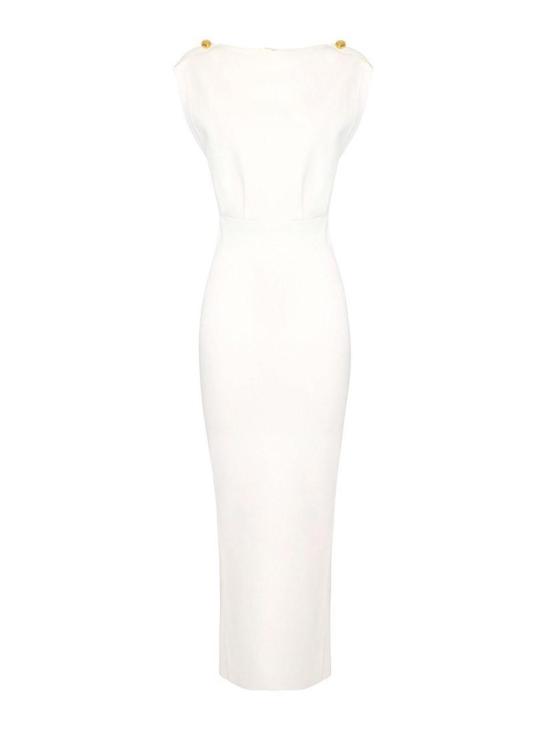 26SS 엘리자베타프랜치 롱 원피스 AM30B62E2360 White