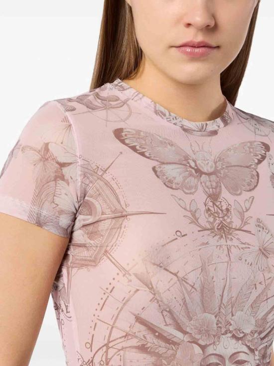  필립 플레인 반팔 티셔츠 SAFCWTK3879PTE003N03 Nude Neutrals - PHILIPP PLEIN