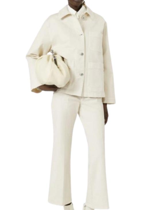 25FW 위켄드막스마라 플레어 팬츠 POLONIA2525136141600002 White - WEEKEND MAX MARA