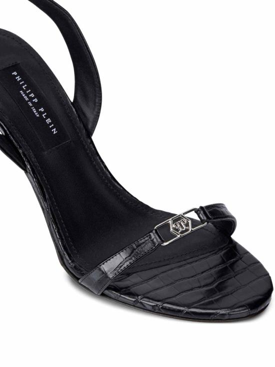26SS 필립 플레인 샌들 SAFSWSA0763PLE010N02 Black - PHILIPP PLEIN