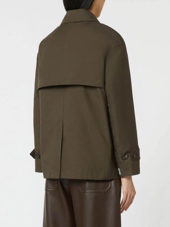 26SS 막스마라 더 큐브 트렌치 코트 MTCZENO2619021124600003 Green - MAXMARA THE CUBE