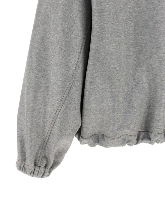 26SS 브루넬로 쿠치넬리 봄버 자켓 MQ980SQ906C001 Silver - BRUNELLO CUCINELLI