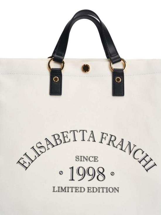 26SS 엘리자베타프랜치 토트백 BS14A62E2309 White - ELISABETTA FRANCHI