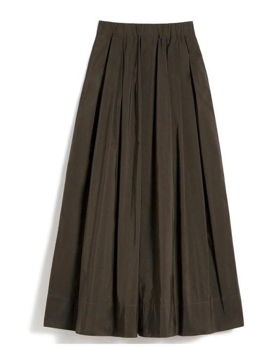  에스막스마라 롱 스커트 ALOE2529106043600003 Green